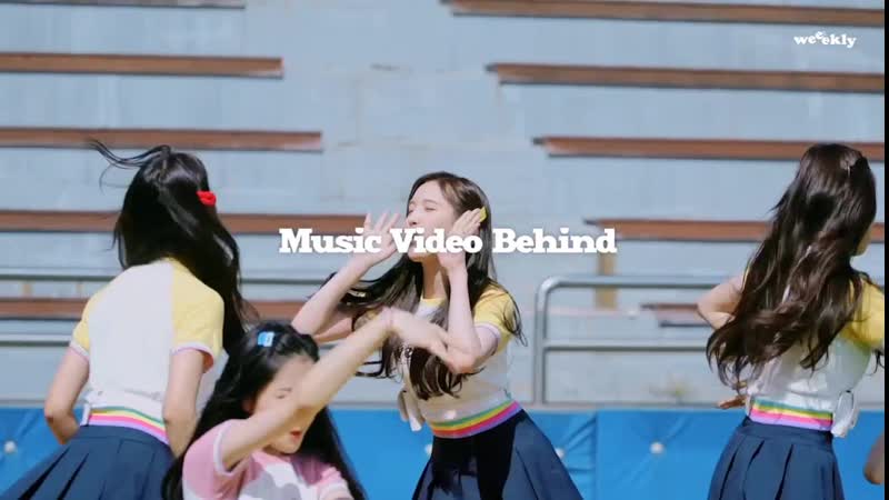 위클리(weeekly) 'tag me (@me)' mv making film