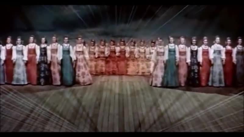 Прялица, ансамбль берёзка, 1960 год