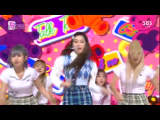 201122 sbs inkigayo natty (나띠) teddy bear (테디베어) @ 인기가요