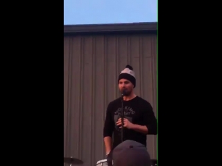 Stephen amell at the nocking point party in walla walla