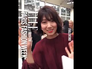 2019 2019 fw fashion week at paris valentino 발렌티노 박신혜 parkshinhye 朴信惠 パクシネ cr