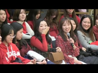 171220 | paul kim + lovelyzs sujeong + kei | lee guk joos youngstreet