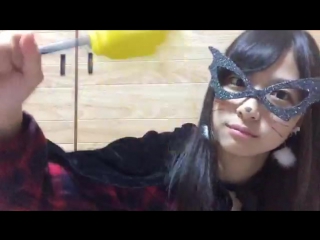 20161031 showroom hashimoto haruna