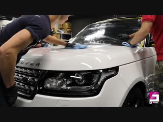 Защита керамикой кузова range rover