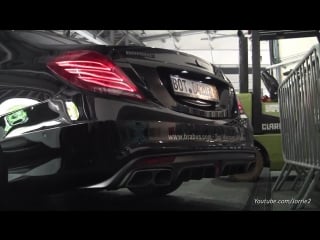 Brabus 850 s63 amg 6 0 v8 biturbo sound!