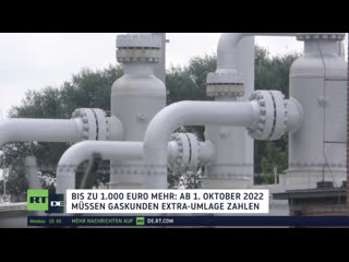 Extra umlage für gas die bunderegierung erwägt neue massnahmen zur kostendeckung