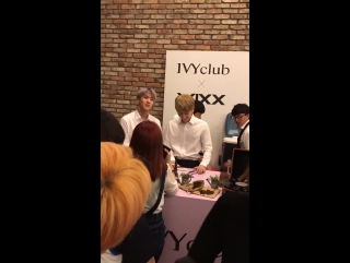 [fancam] 170502 @ ivyclub one day cafe with vixx