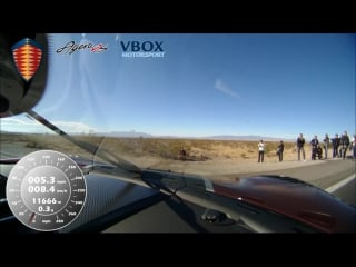 Koenigsegg agera rs hits 284 mph vbox verified