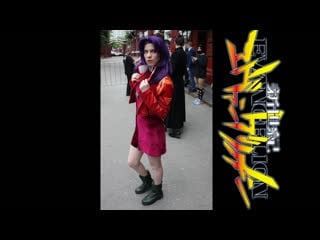 Neon genesis evangelion cosplay misato katsuragi, kaji ryoji (dies)