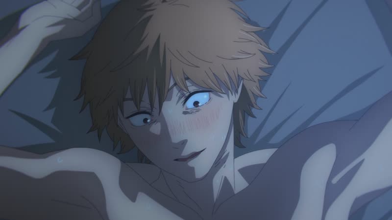 Денджи и химено 😏 человек бензопила | chainsaw man аниме момент