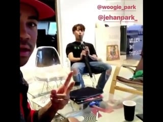 Chacha, loco, jehan and woogie in the office aomg