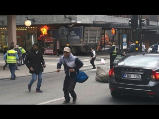 Oчевидцы рассказали о теракте в стокгольме