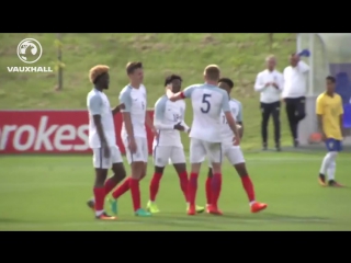Ainsley maitland niles with a superb goal for the england u20s