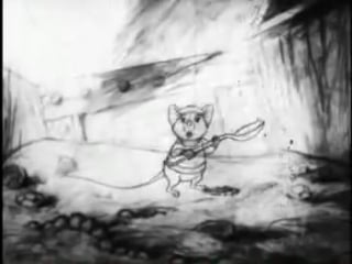 The rescuers pencil test (cave scene)