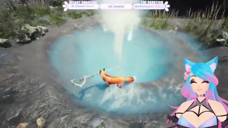 [kamitsurugi] silvervale does some 'tricks' with her fox
