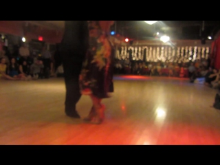 Virginia pandolfi and ney melo perform (3 4) at milonga roko in nyc