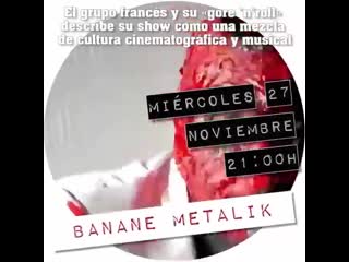 Banane metalik + blatoidea en 16 toneladas (valencia)