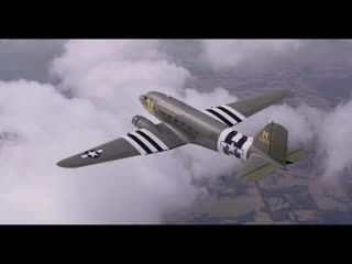 C47 military dc3 flown by 95 year old veteran