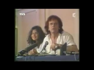 Klaus kinski sortie de conférence de presse hystérique (cannes, 1988)