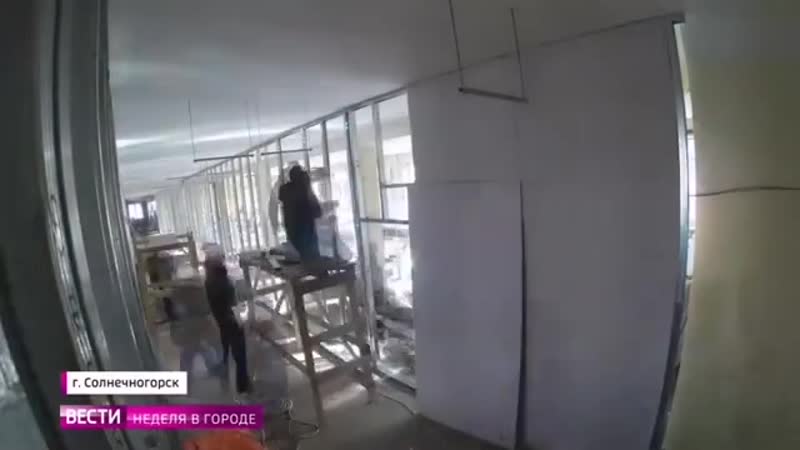 Меньше чем за месяц заброшенное здание казармы в солнечногорске превратили в современное инфекционное отделение для больных covi