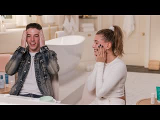Deleted scene hailey bieber & hyram discuss their go to skincare ingredients | beauty tips & tricks