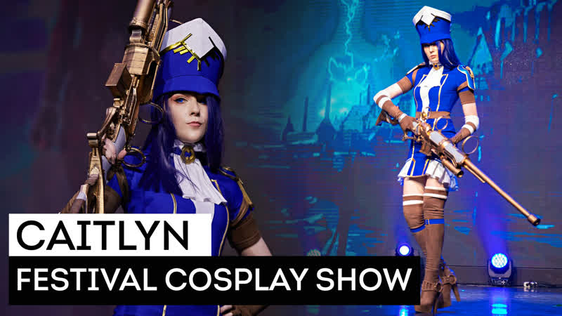 Arcane | caitlyn kiramman cosplay show