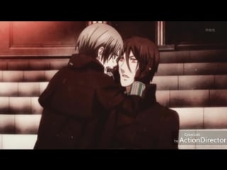 Sebastian and ciel yaoi amv super psycho love ( kuroshitsuji )