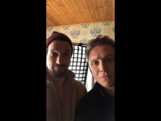 На съемочной площадке 100 dinge