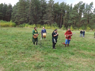 Фестиваль "перекрестки истории" в заельцовском парке