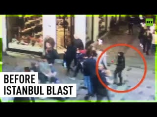 Turkish police reveal footage of bombing suspect