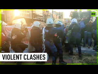 Drama school students pummeled by athens police