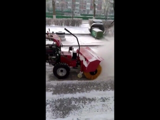 Snow sweeper at working2(1)