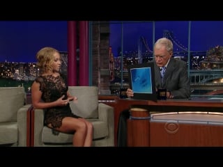 Hayden panettiere the late show with david letterman (2009)