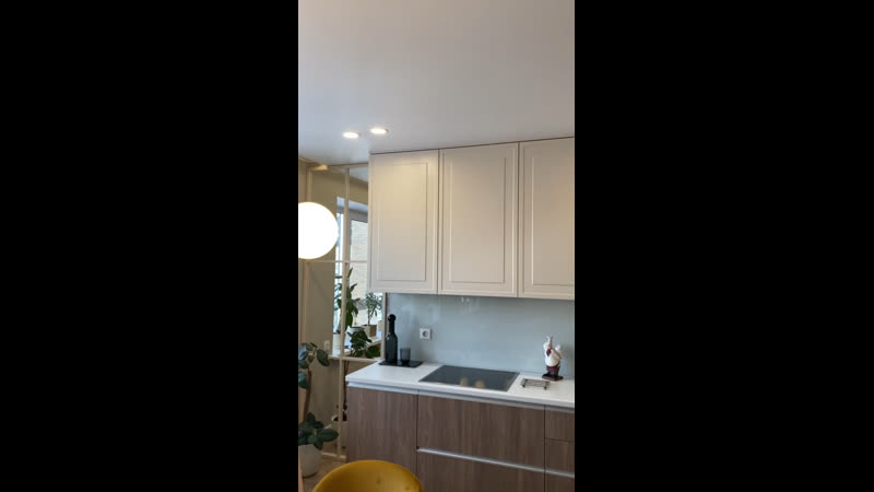 Освещение на кухне