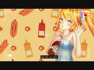 [mmd] it burns! akita neru 亞北ネル