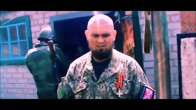 Ополченец из запорожья расстрелял сушку укропитеков