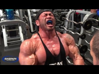 Hidetada yamagishi trains delts & biceps (part i)