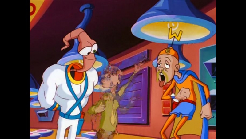 Червяк джим (1995) с напарником