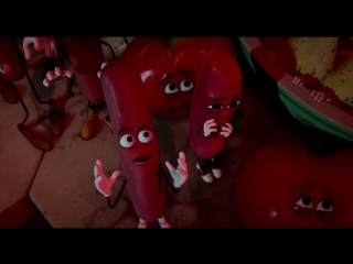 Полный расколбас (sausage party) red band трейлер hd