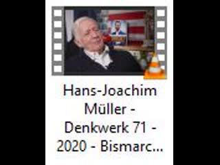 Hans joachim müller denkwerk 71 2020 bismarck, russland, corona, trump und eu