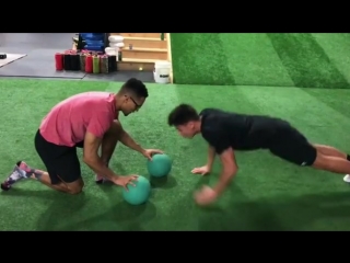 Plyometric push ups with balls mp4