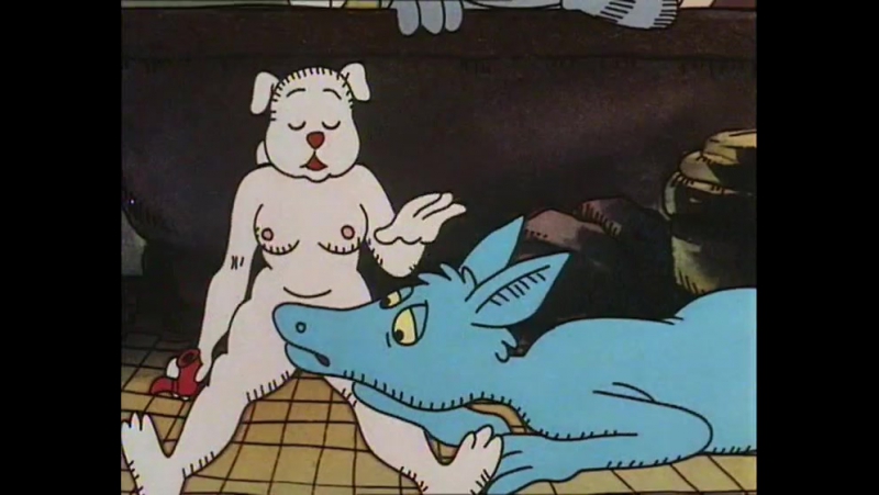 Кинонагота приключения кота фрица (fritz the cat) [1972] отрывок №1