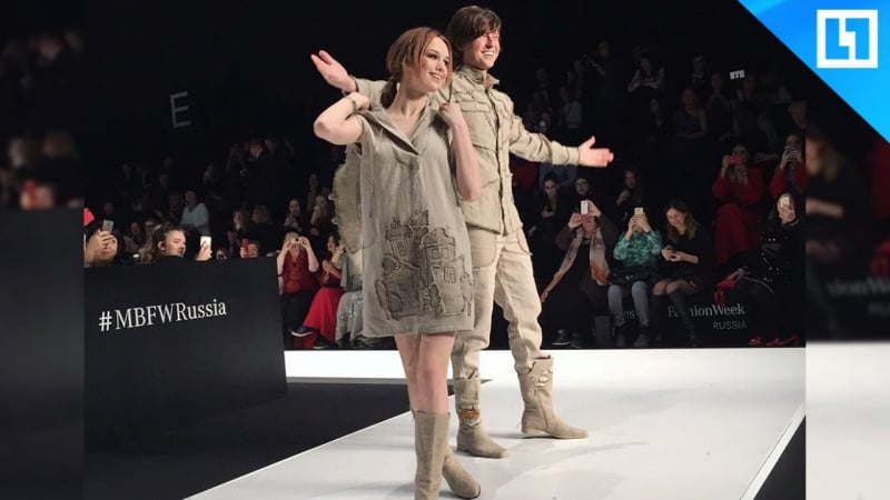 Первый модный показ дианы шурыгиной