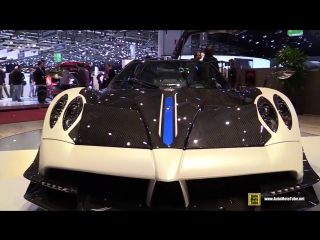 Pagani huayra bc exterior and interior walkaround debut at 2016 geneva motor show