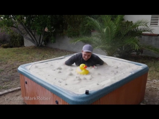 Горячая ванная с песка