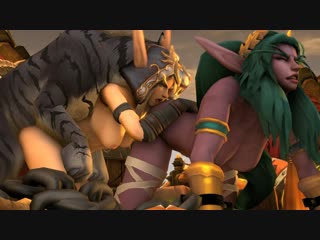 /wow34/ santalol sylvanas windrunner tyrande whisperwind night elf