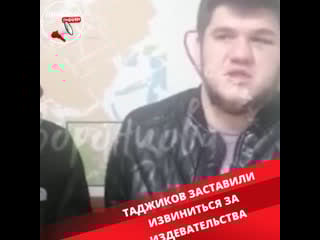 Таджики извинились