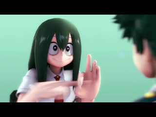 Персонаж asui tsuyu вселенная boku no hero academia художник greatm8 (hentai, хентай, sex, porno, boobs 18+)