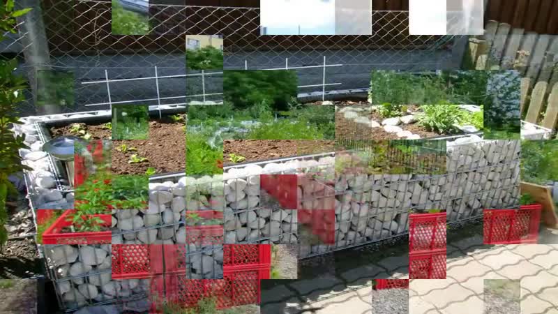 Небольшая подборка высоких грядок