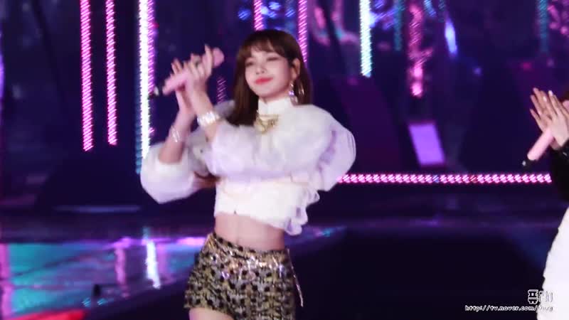 [fancam] 171225 blackpink lisa 'so hot' @ 2017 sbs gayodaejun